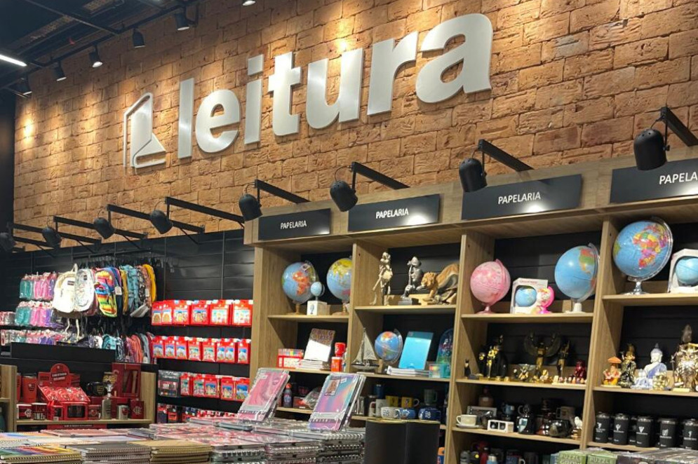 A Leitura abriu em 2023 sua quarta loja em Fortaleza. São 110 unidades em todo o Brasil(Foto: Livraria Leitura / divulgação)