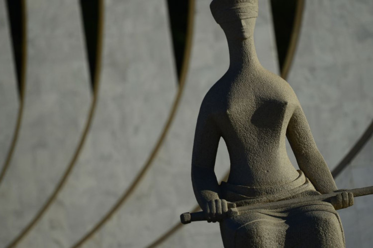 Fachada do edifício sede do Supremo Tribunal Federal - STF