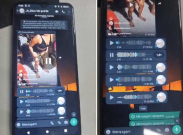 Mensagens encontradas em celular de suspeito de participação na Chacina de Itarema 