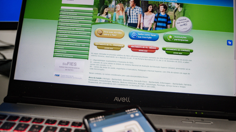 O edital do processo seletivo reserva 50% das vagas para o Fies Social, lan&ccedil;ado em 2024