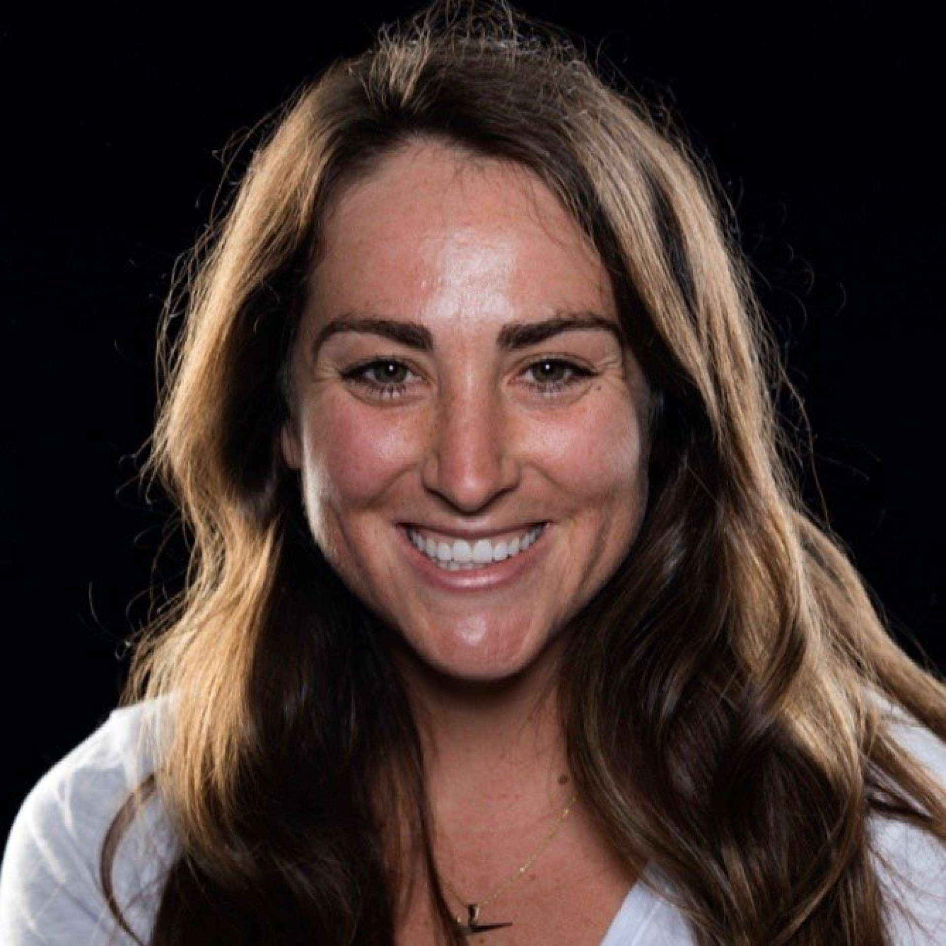 Kelly Roberts, treinadora da comunidade de corrida voltada a mulheres Badass Lady Gang, ressalta que...