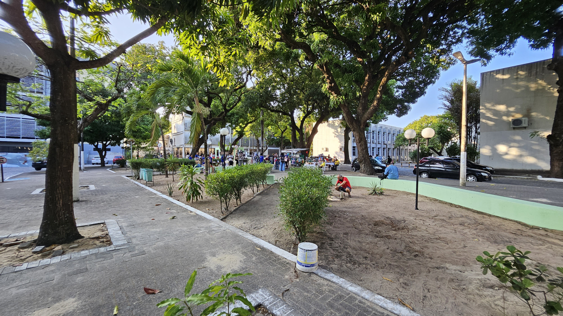 Foto diurna com a câmera grande-angular do Samsung Galaxy Z Flip5