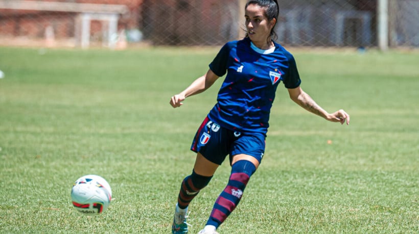 Contratada, Priscilla Andrade já treina com o Fortaleza. 