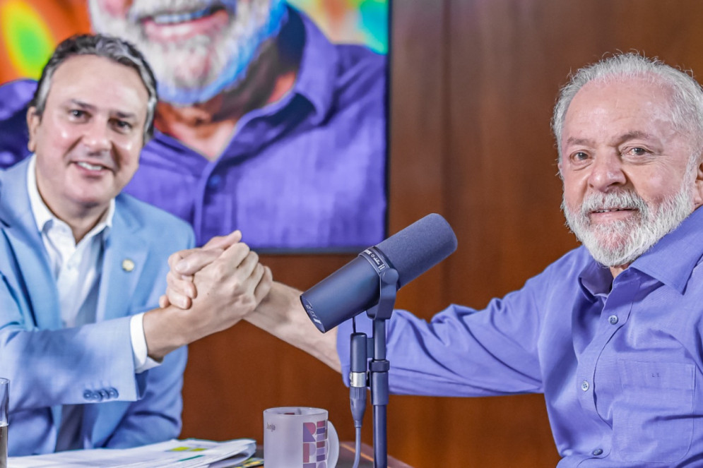 Ministro da Educação, Camilo Santana, e o presidente Lula(Foto: Reprodução/Canal Lula YouTube)