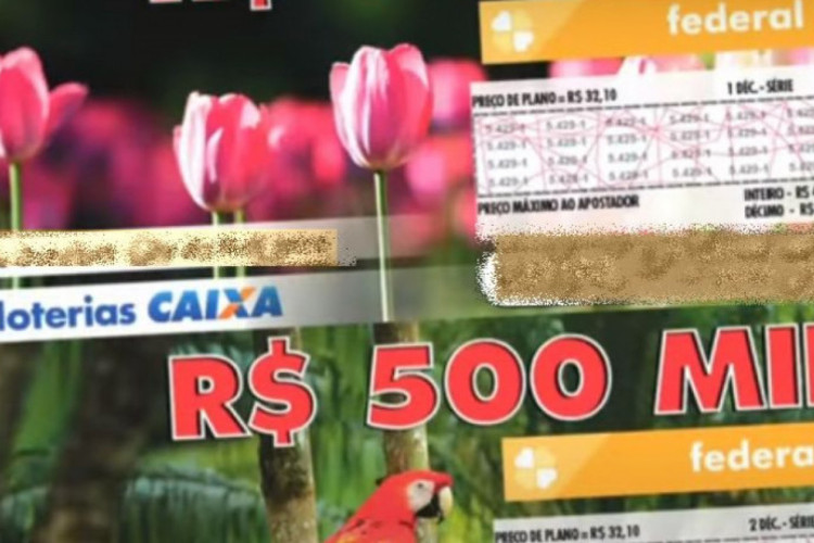 O sorteio da loteria Federal nesta quarta-feira, 1&ordm; de maio de 2024 (01/05/24), n&atilde;o ocorrer&aacute; devido ao feriado do Dia do Trabalhador