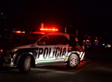 ￼POLÍCIA Militar deteve três pessoas 