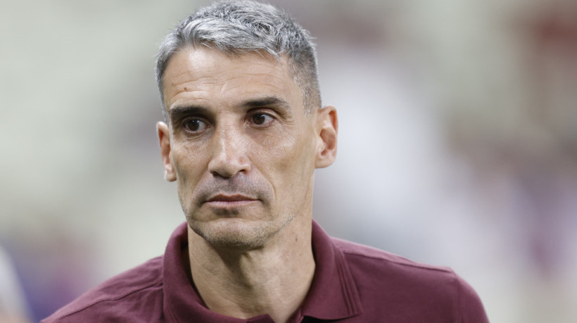 Vojvoda no jogo Fortaleza x Botafogo, no Castelão, pela Série A 2023