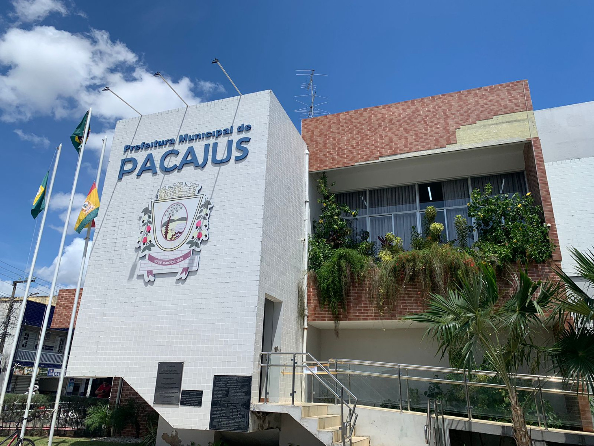 ￼SEDE da Prefeitura de Pacajus, na Região Metropolitana de Fortaleza (Foto: Thays Maria Salles/O POVO)