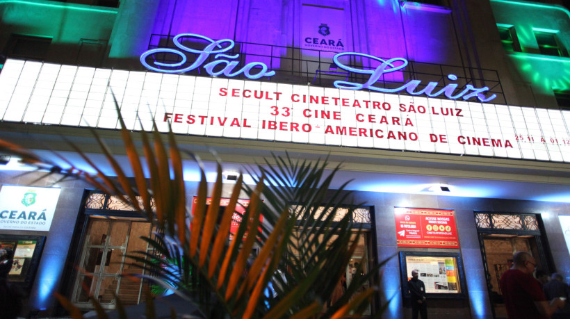 Abertura do 33º Cine Ceará no cineteatro São Luiz 