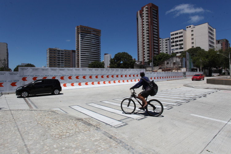 Trecho operada com desvios para o tr&acirc;nsito desde 2019