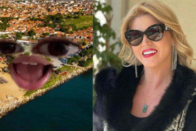 Com memes, Prefeitura de Fortaleza deu resposta à socialite Val Marchiori, que criticou a Capital e o Beach Park