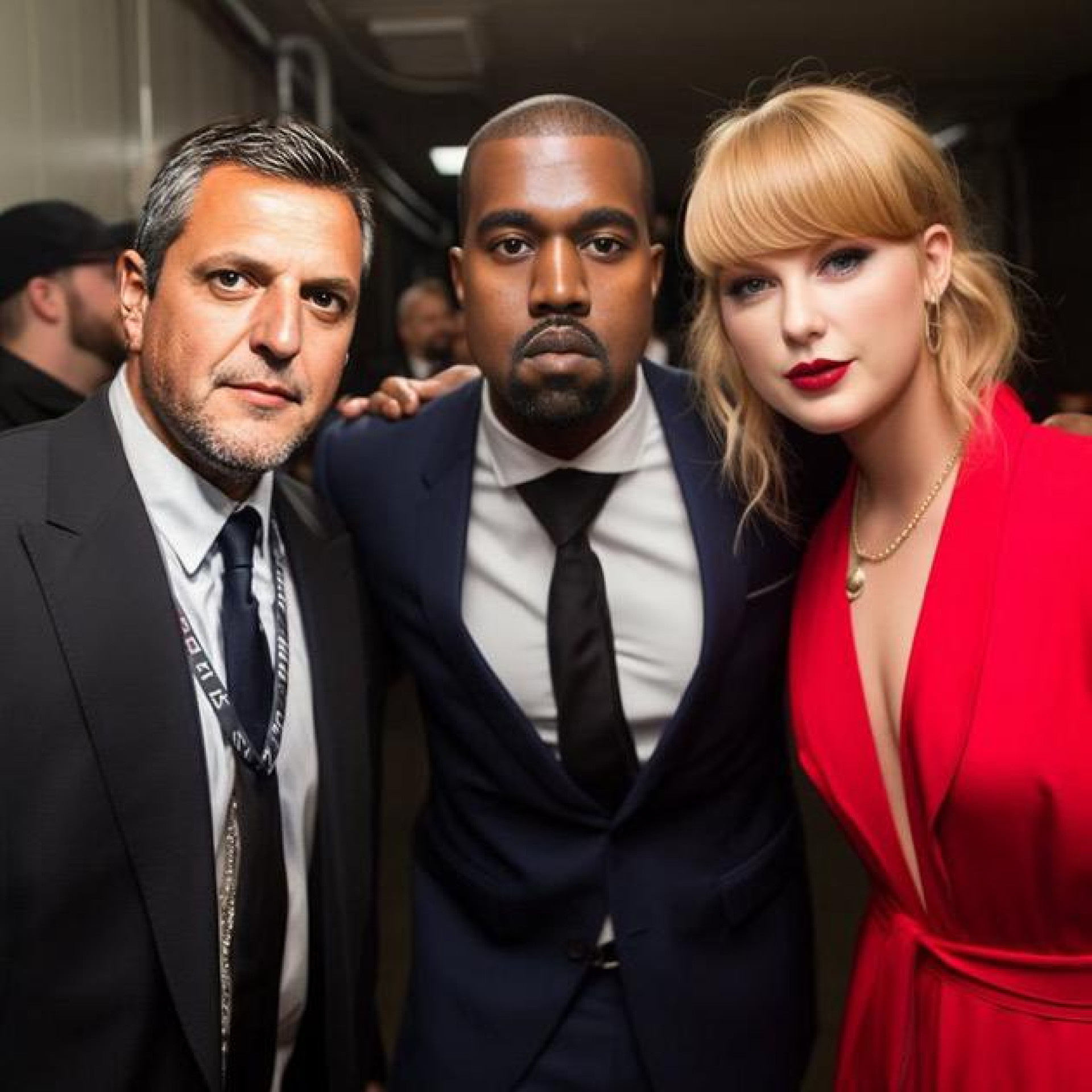 Fotos criadas por IA colocam Sergio Massa junto de personagens famosos como a cantora Taylor Swift e rapper Ye. Os dois são conhecidos desafetos dentro do cenário musical