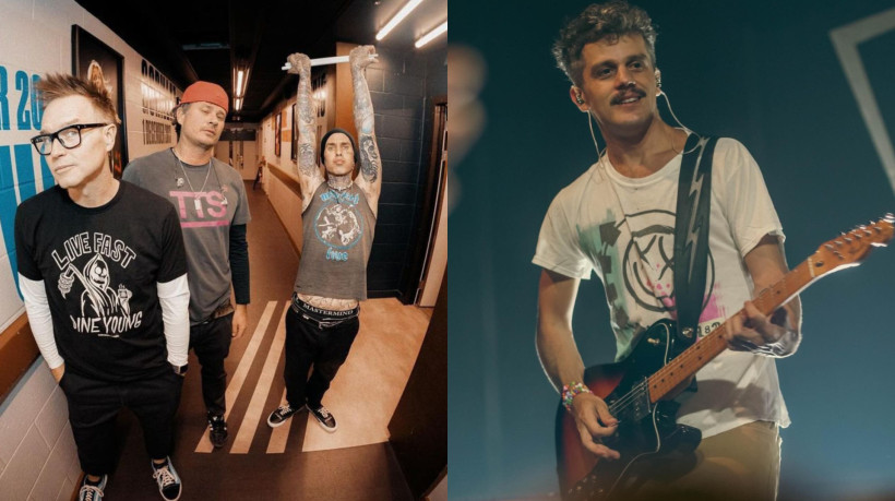 Travis Baker, baterista do Blink-182, amea&ccedil;ou cancelar show no Brasil ap&oacute;s desentendimento com vocalista da Escracho. 