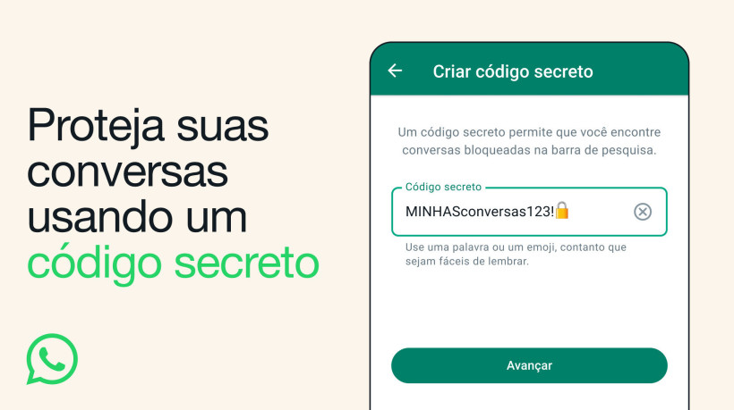 Saiba mais sobre a criação do novo recurso de código secreto do WhatsApp