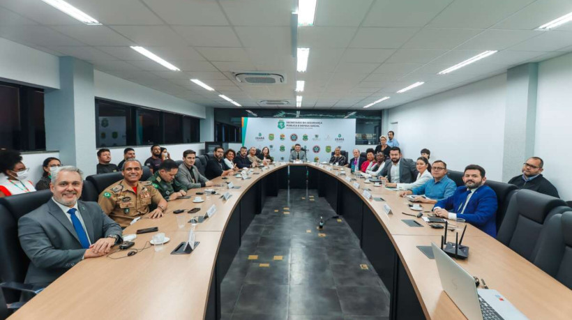 Reunião foi realizada no Cips, em Fortaleza