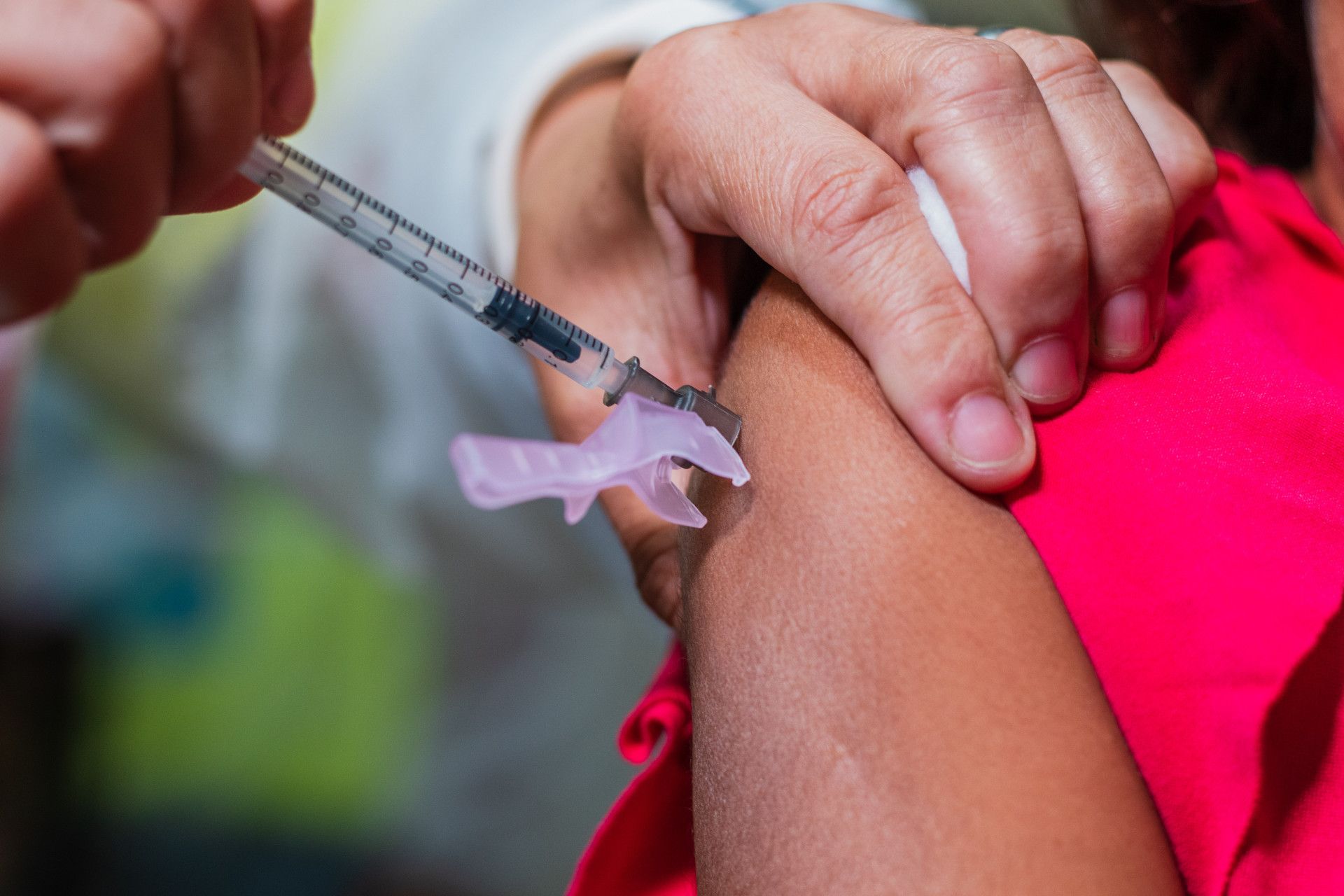 Projeto buscou melhoria da cobertura vacinal infantil no Ceará (Foto: FERNANDA BARROS)