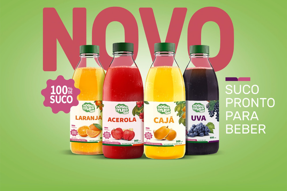 Empresa amplia investimentos com nova linha de sucos naturais(Foto: Rafael Lira/Nossa Fruta Brasil/Divulgação)