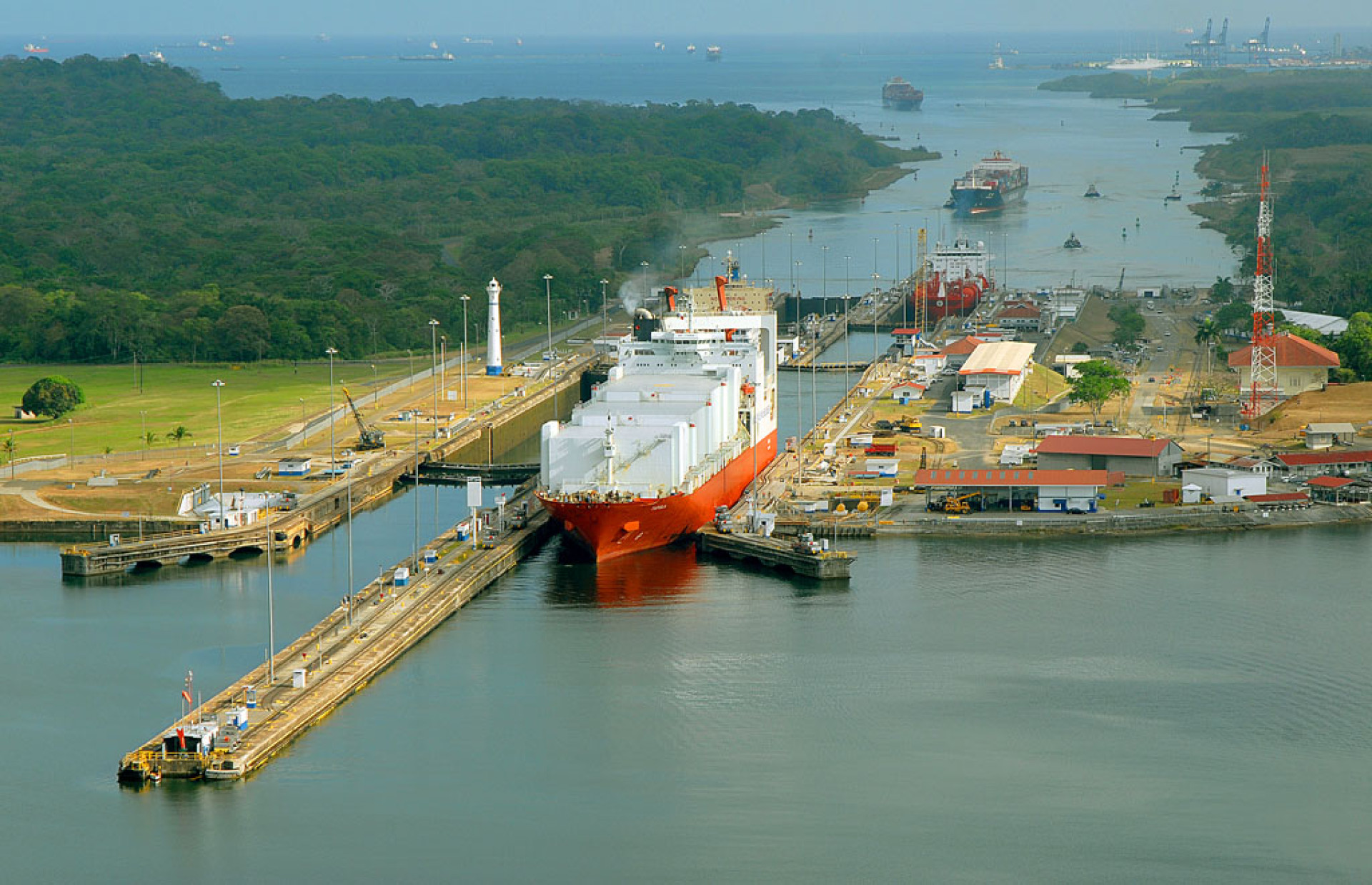 ￼SECA no Canal do Panamá afeta economia marítima. (Foto: Acervo Canal do Panamá)