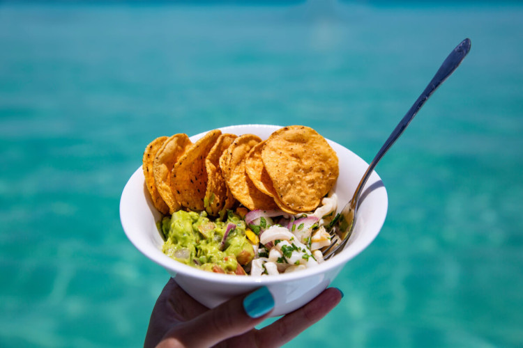 Ceviche de peixe com guacamole (Imagem: N K | Shutterstock) - Portal EdiCase