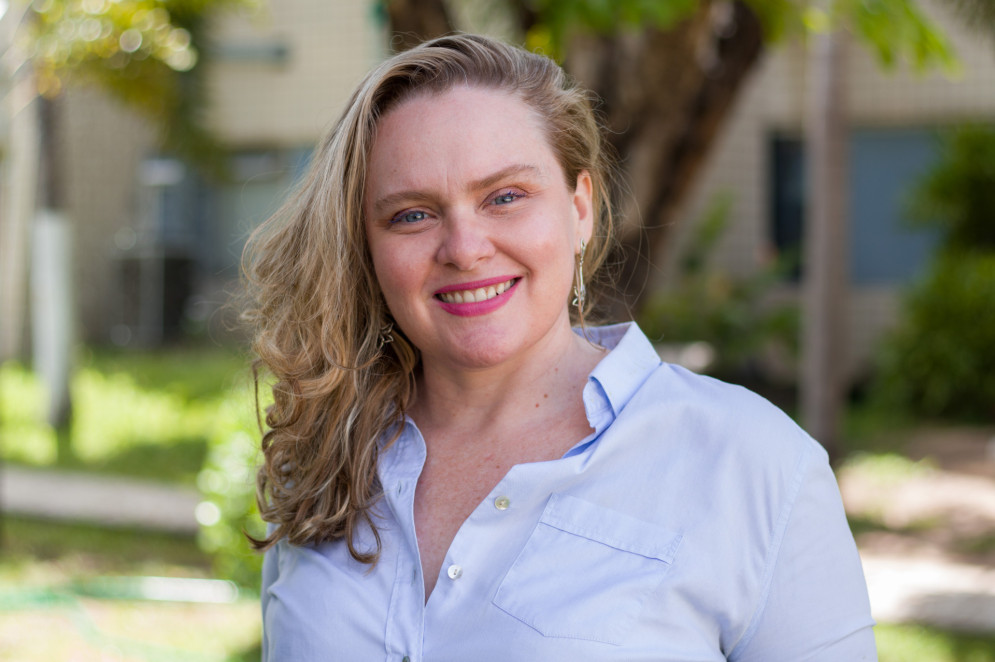 Grazielle Albuquerque, jornalista e cientista pol&iacute;tica(Foto: Samuel Setubal)