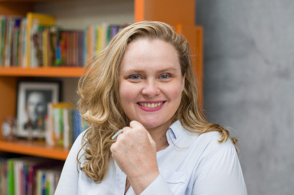 Grazielle Albuquerque pesquisa sistema de Justi&ccedil;a(Foto: Samuel Setubal)