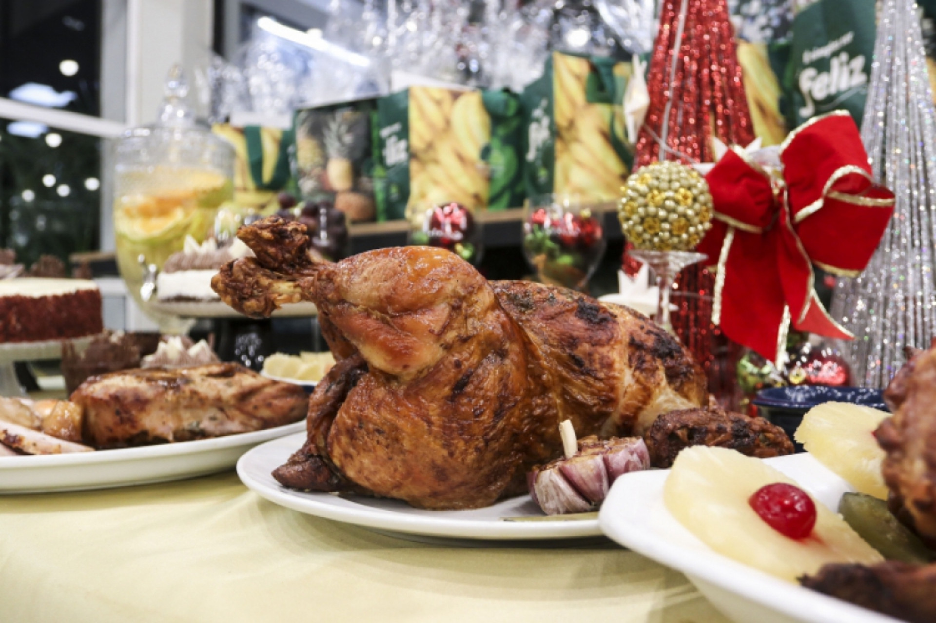 Peru, chester e tender: são as tradicionais carnes do Natal (Foto: Alex Gomes em 19/12/2018)