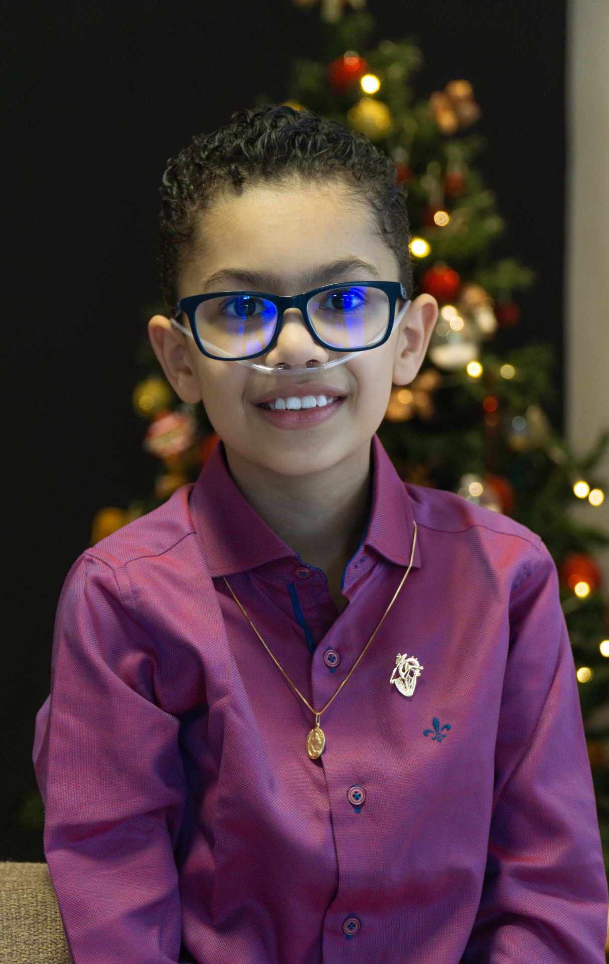 O pequeno Luis Rafael 