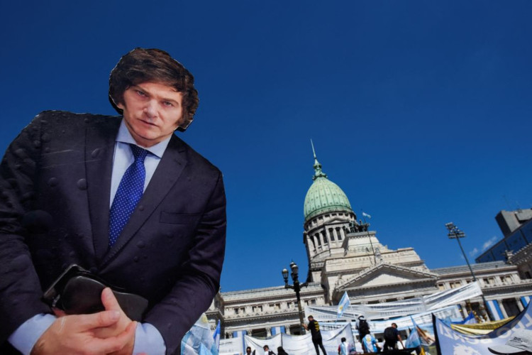 Milei diz que ajuste fiscal é única alternativa para a economia