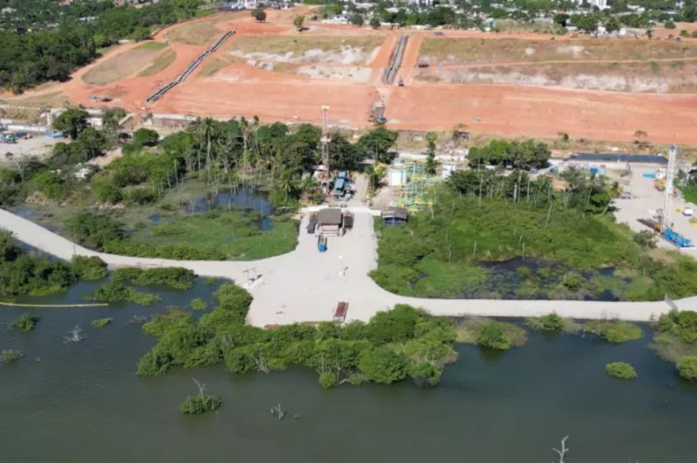 Aérea ocupada pela mina 18 antes do rompimento. (Foto: Instituto de Meio Ambiente de Alagoas)