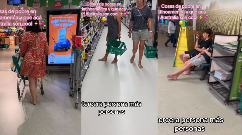 Australianos viralizam por andarem descalços em espaços públicos