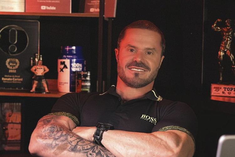 ￼RENATO Cariani é fisiculturista e influenciador fitness