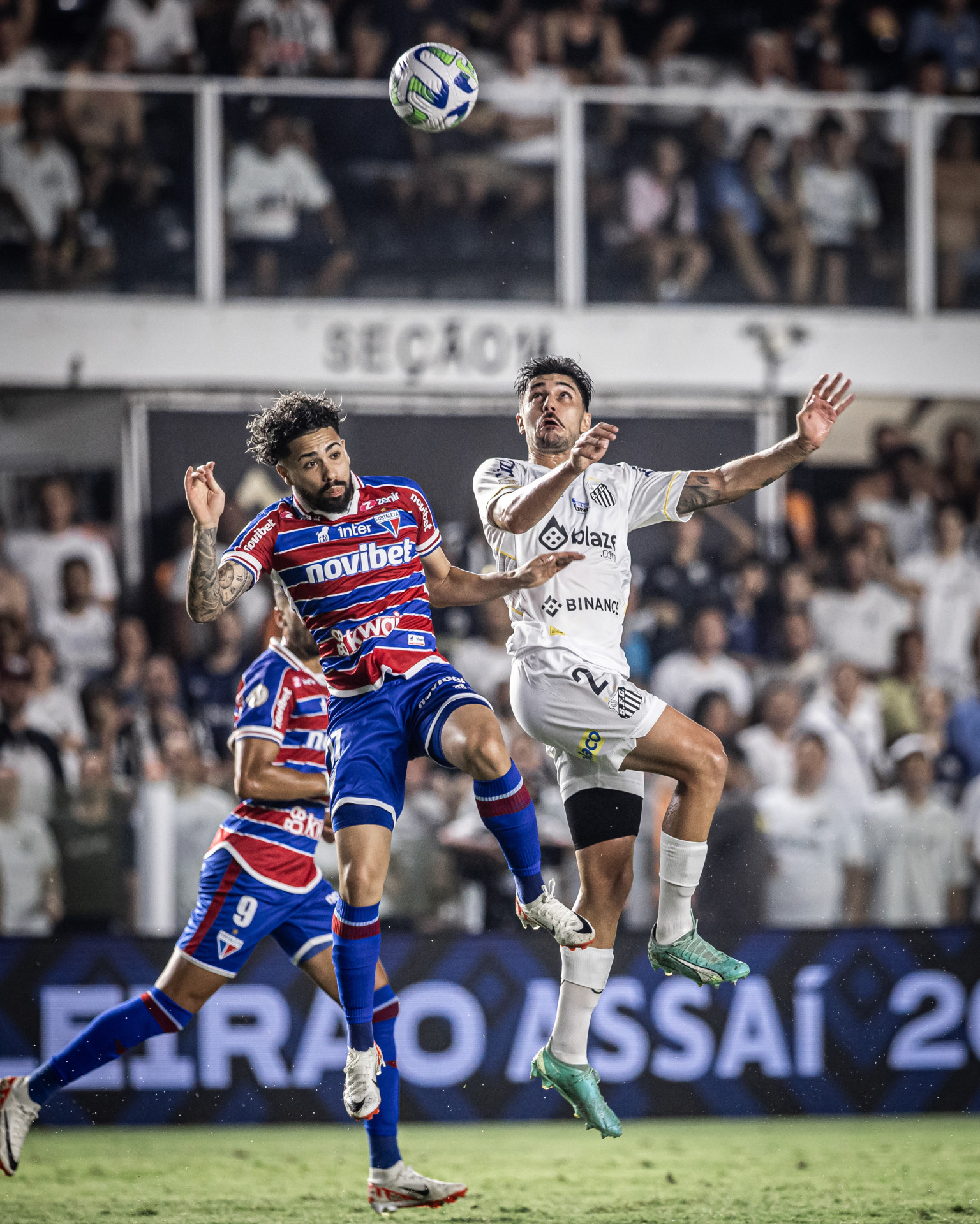 Vitória do Fortaleza em 2023 decretou rebaixamento inédito do Santos (Foto: Raul Baretta/ Santos FC)