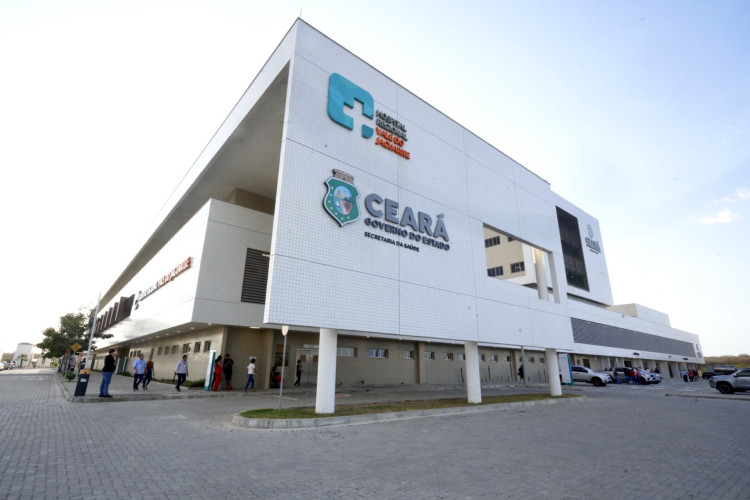 Fachada do hospital Hospital Regional Vale do Jaguaribe