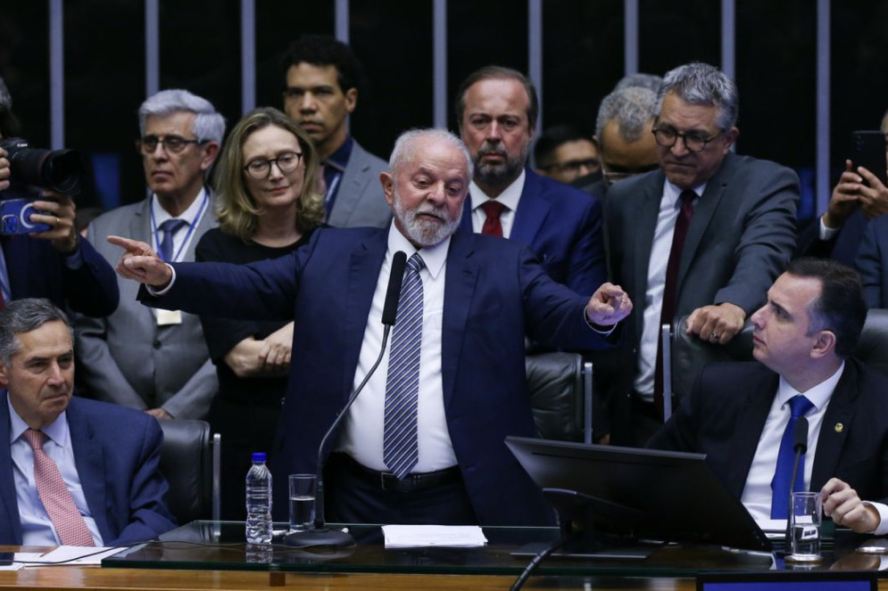 Lula destaca “fotografia histórica” da reforma tributária(Foto: Lula Marques/Agência Brasil)
