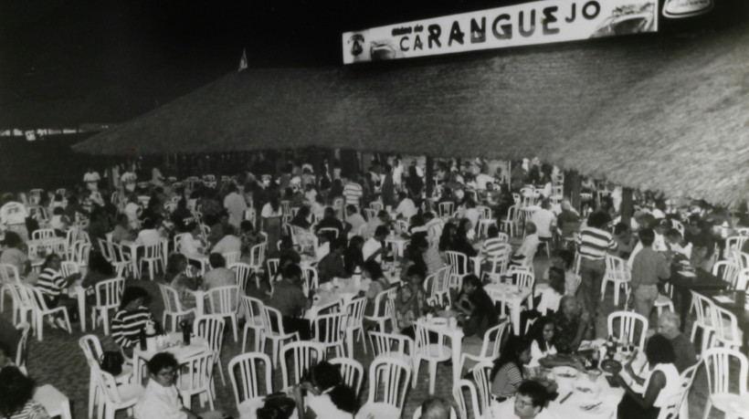 Barraca Chico do Caranguejo em 1994