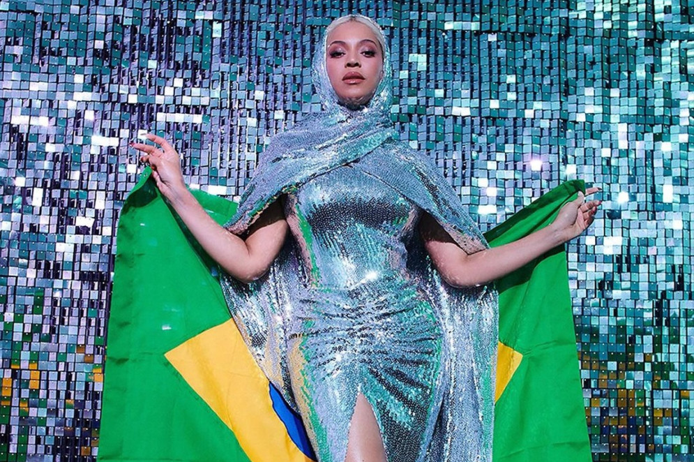 Beyoncé fez uma aparição surpresa em Salvador (BA) para o lançamento do filme Renaissance: A Film by Beyoncé(Foto: Reprodução/Instagram @beyonce)