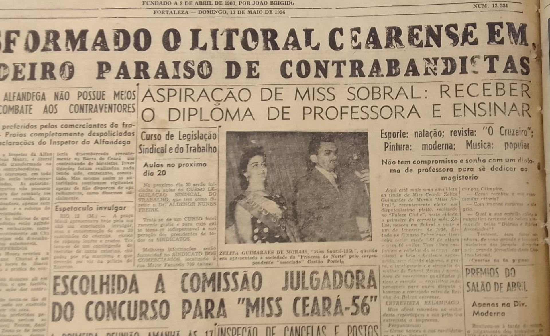 Primeira Miss Sobral, Zeliza Moraes de Andrade morreu aos 84 anos de idade em Fortaleza