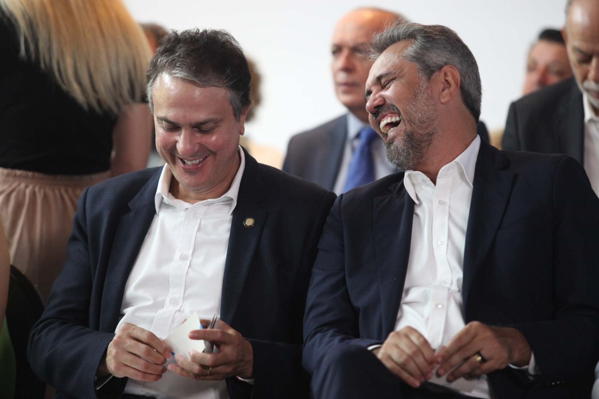 Camilo e Elmano: continuidade até no que não vai bem (Foto: FÁBIO LIMA)