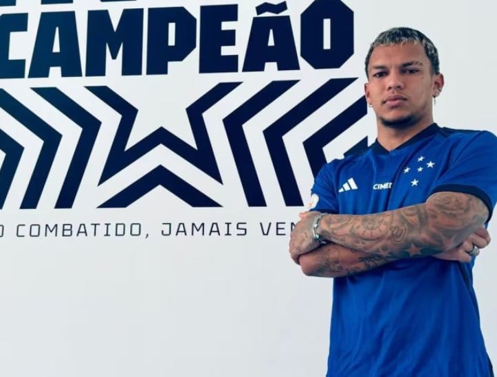 Gabriel Verón, novo reforço do Cruzeiro 