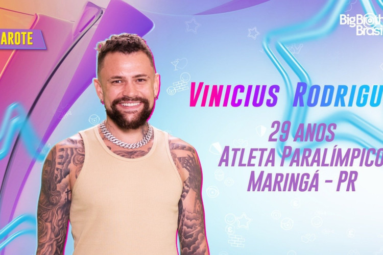 Vinicius Rodrigues é camarote no BBB 24 