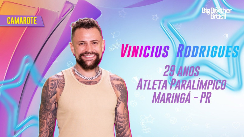 Vinicius Rodrigues é camarote no BBB 24 