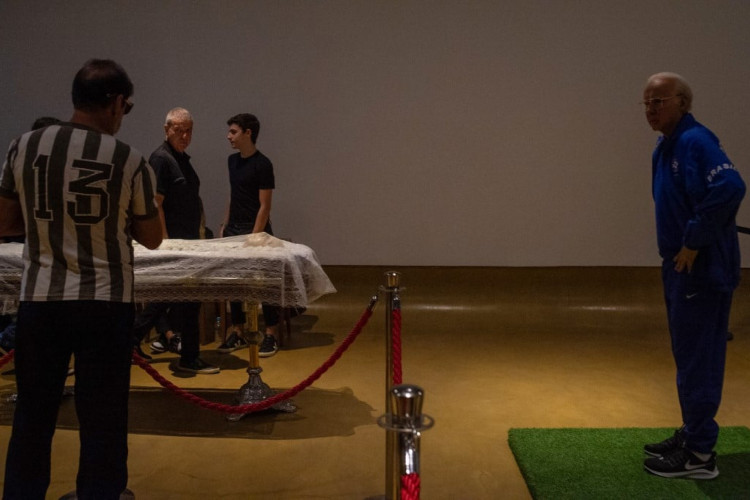 Velório do Velho Lobo aconteceu neste domingo, 7, na Confederação Brasileira de Futebol