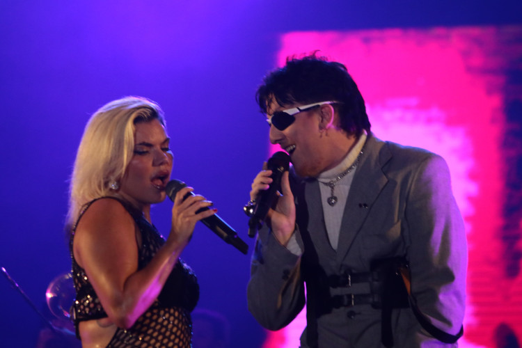 Duda Beat cantou ao lado do cearense Getúlio Abelha na última noite do Festival Férias na PI 2024