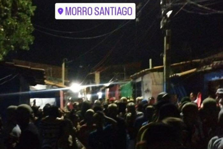 Morro do Santiago, na Barra do Ceará, foi alvo de ataque criminoso realizado por facção criminosa 