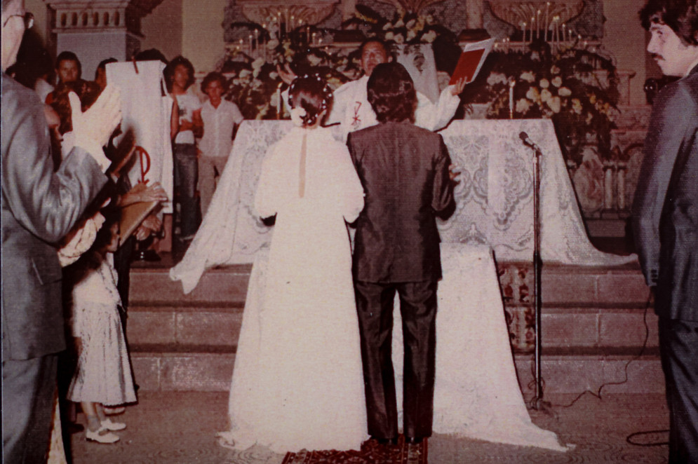 Registro do casamento de Guida e Oto de Sá Cavalvante(Foto: AURÉLIO ALVES)
