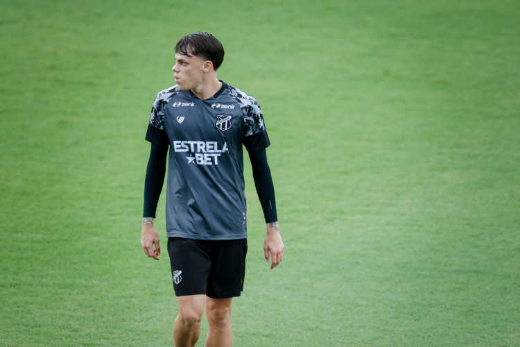 FORTALEZA-CE, BRASIL, 13-01-2023: Chrystian Barletta. Treino aberto do Ceará Esporte Clube no Estadio Presidente Vargas. (Foto: Aurélio Alves/O Povo)