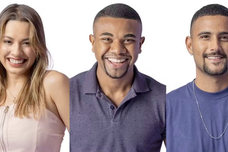 Beatriz, Davi e Lucas Pizane estão no terceiro Paredão do Big Brother Brasil 2024 (BBB 24).