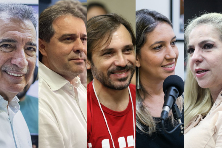 ￼O PT está dividido entre cinco pré-candidaturas: Artur Bruno, Evandro Leitão, Guilherme Sampaio, Larissa Gaspar, Luizianne Lins