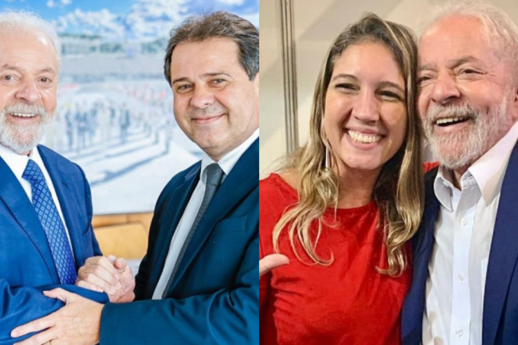 Evandro e Larissa são pré-candidatos do PT à Prefeitura de Fortaleza ao lado de Artur Bruno, Guilherme Sampaio e Luizianne Lins