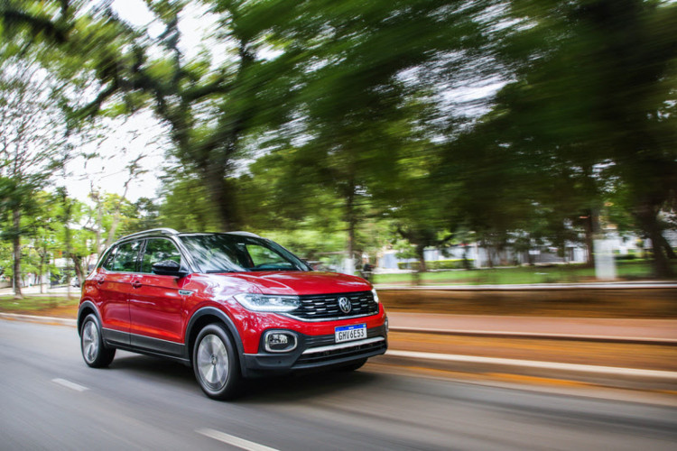 Volkswagen T‑Cross, o SUV mais vendido em 2023, com 72.445 emplacamentos no ano